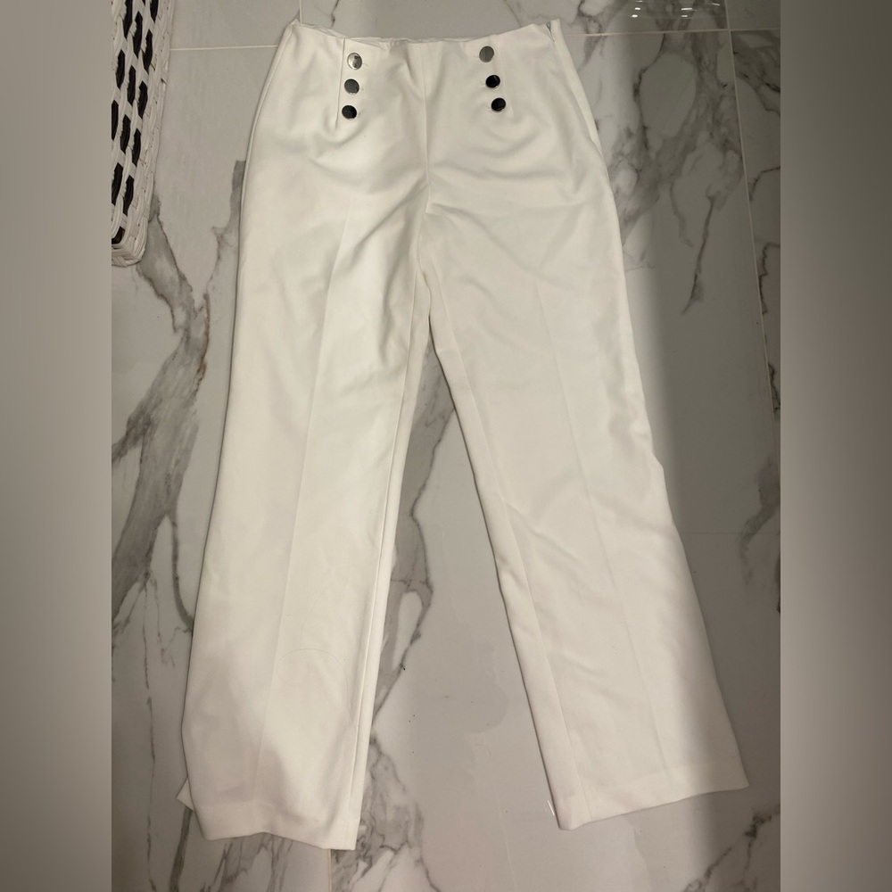 Calvin Klein White Dress Pants Size 6